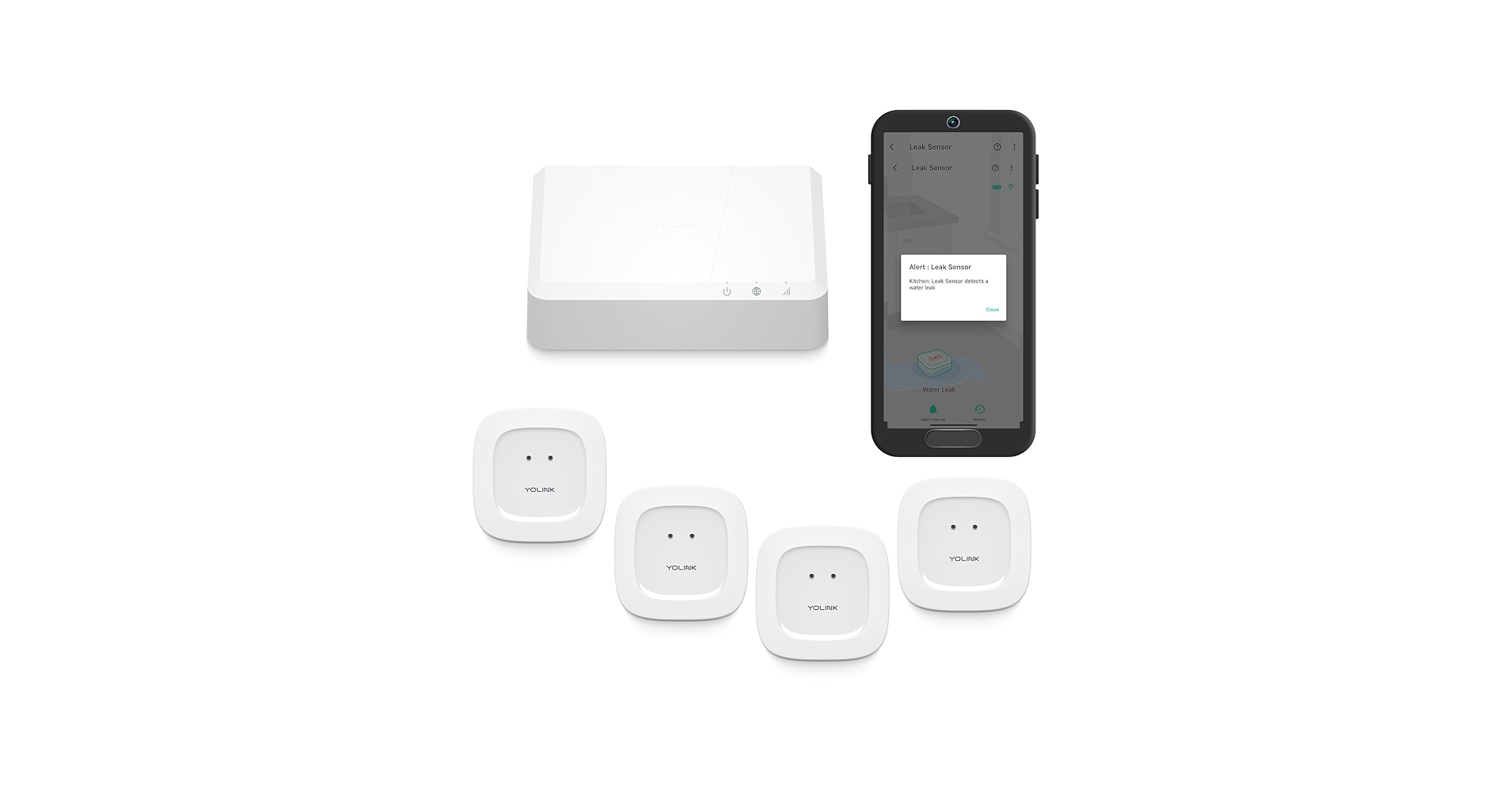 YoLink Water Leak Sensor 4
