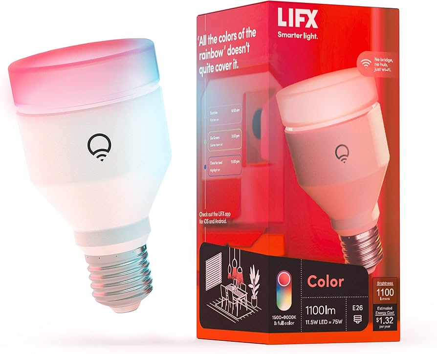 LIFX A19 SuperColor or GE Cync Dynamic Effects