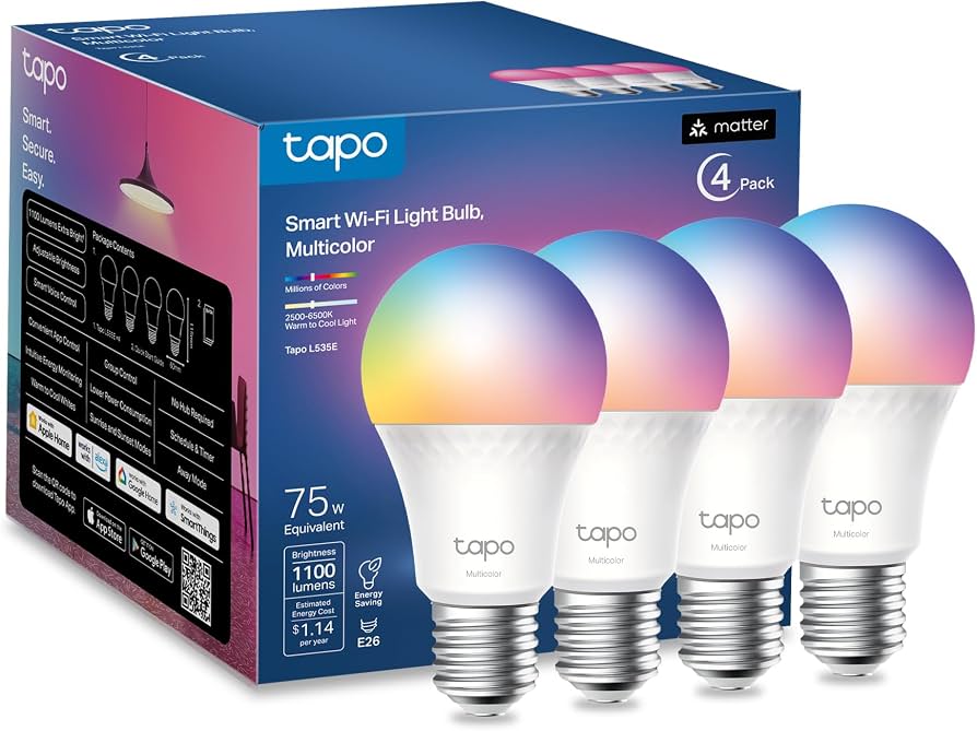 TP-Link Tapo L535E Matter Smart Bulb